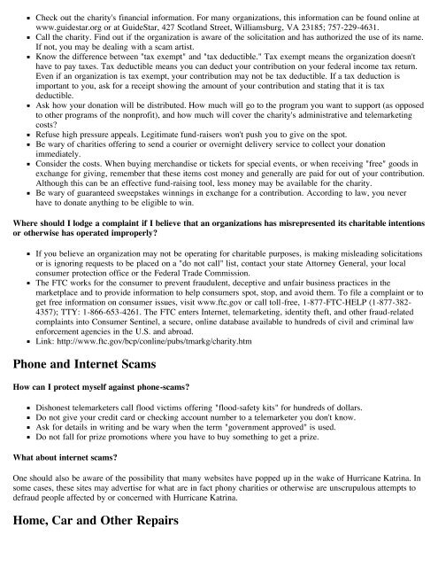 Hurricane Katrina: Legal Issues - Columbus School of Law