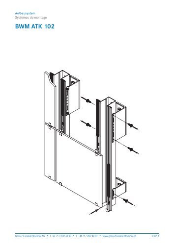 2.07 BWM ATK 102 (pdf) - Gasser Fassadentechnik AG