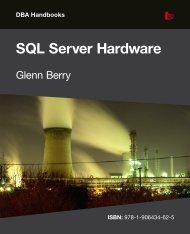 SQL Server Hardware - Red Gate Software