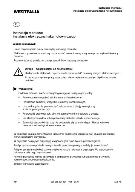 Einbauanleitung - Aukup Kfz-ZubehÃ¶rhandels