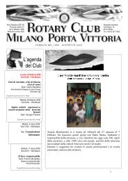 Notiziario n. 21 - Rotarymilanoportavittoria.org