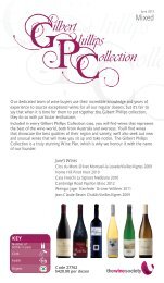 Dr Gilbert Phillips Collection June 2013 - Mixed - The Wine Society