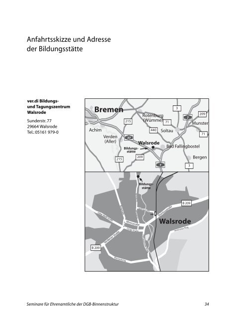 Programm Binnenstruktur - Arbeit und Leben