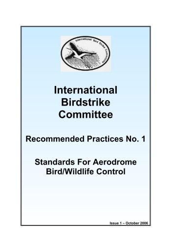 Standards for aerodrome bird/wildlife control - International Bird ...