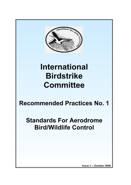 Standards for aerodrome bird/wildlife control - International Bird ...