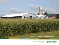 2011 U.S. Dairy Sustainability Report - Innovation Center for US Dairy