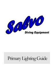 For Salvo Primary Dive Lights - SukellusLuola.com