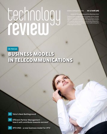 Business Models in TelecoMMunicaTions - Comarch