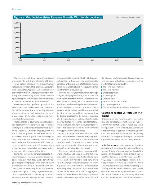 Business Models in TelecoMMunicaTions - Comarch