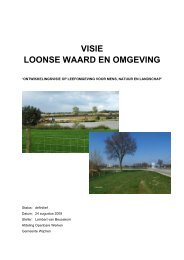 Definitieve Visie Loonse Waard en omgeving - Gemeente Wijchen