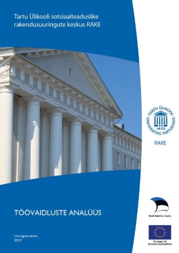 TÃ¶Ã¶vaidluste analÃ¼Ã¼s - Sotsiaalministeerium