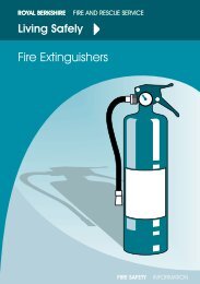 Download the Fire Extinguisher Leaflet - Royal Berkshire Fire and ...