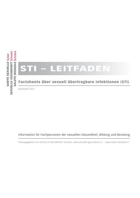 STI – LeITfaden - Shop | Aids-Hilfe Schweiz