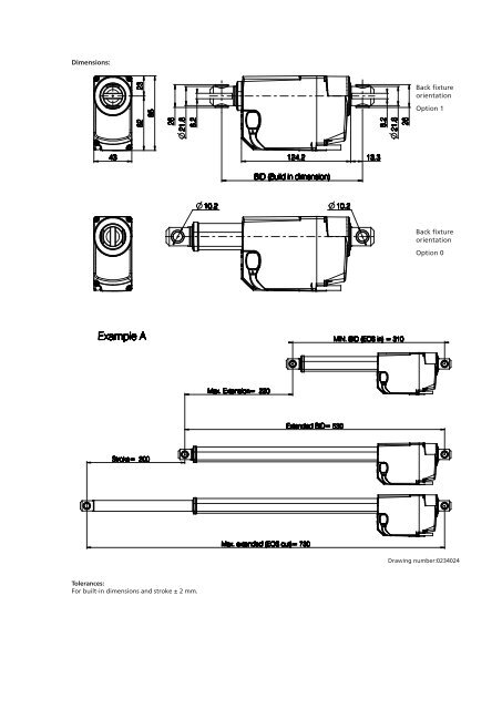 ACTUATOR LA23 - Linak