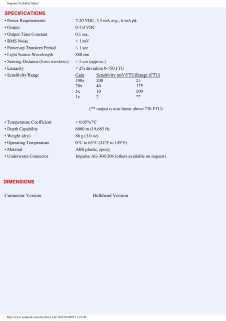 Seapoint Turbidity Meter tecnical.pdf