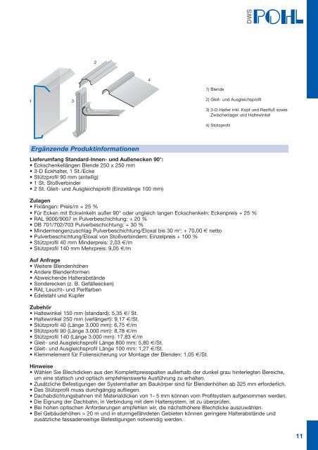 Preisliste 2013 - POHL