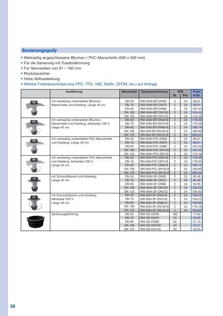 Preisliste 2013 - POHL