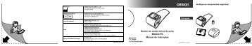 Modelo R3 Manual de instruÃ§Ãµes - Omron Healthcare