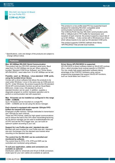 Drivers contec usb devices adapters Drivers contec usb devices adapters