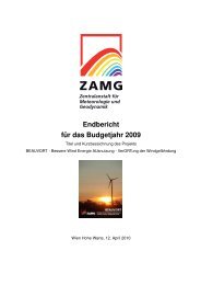 Endbericht BEAUVORT - ZAMG