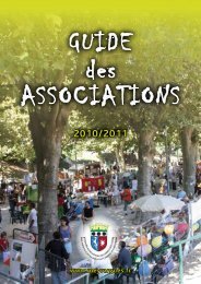 guide 2010/2011 - Mairie de Meyrargues