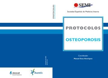 Protocolos en Osteoporosis - Sociedad EspaÃ±ola de Medicina Interna