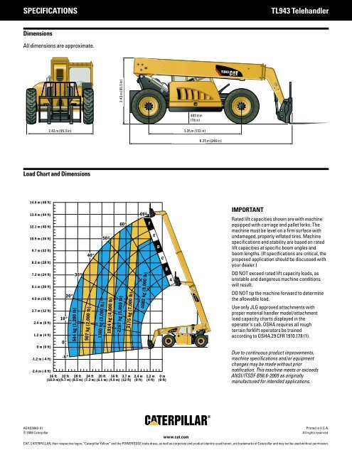 TL943 Telehandler