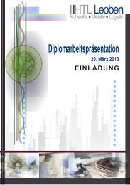 DiplomarbeitsprÃ¤sentation - HTL Leoben