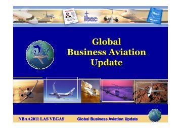 Global Business Aviation Update - NBAA