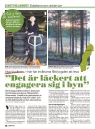 Tidningen Land augusti 2013 - Lapland Vuollerim