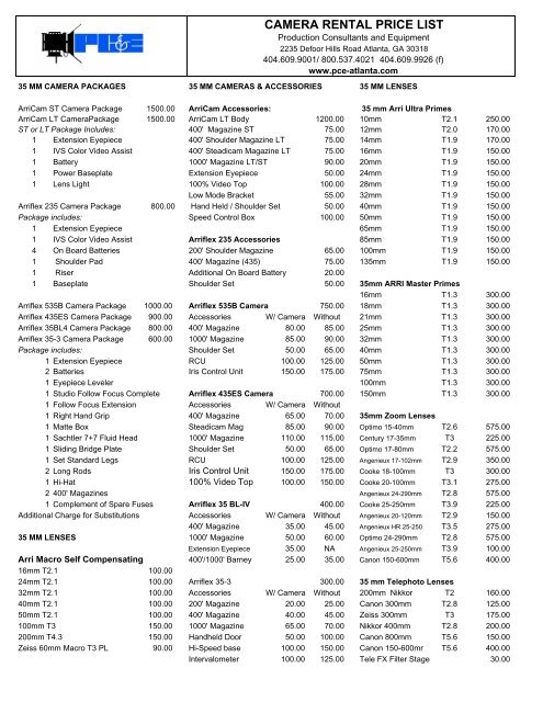 lcd display rental pricelist