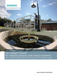 The CoMag System for Enhanced Primary and Tertiary Treatment