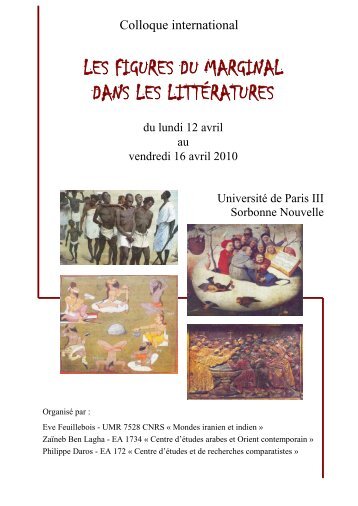 Brochure : [PDF - 656 Ko ] - Université Sorbonne Nouvelle