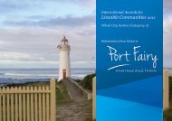 Port Fairy, Victoria, Australia - The International Awards for Liveable ...