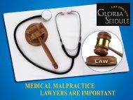 Reliable Medical Malpractice Lawyers in Stuart Florida