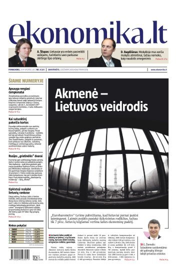 AkmenÄ â Lietuvos veidrodis - Ekonomika.lt