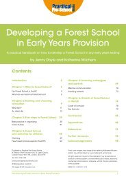 Developing a Forest School in Early Years Provision - Practical Pre ...