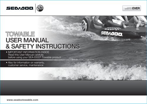 download PDF format - seadooÂ® seascooter