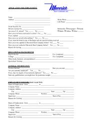 Printable application (PDF) - Maverick Boat Company