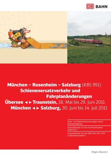 MÃ¼nchen â Rosenheim â Salzburg (KBS 951 ... - ÃBB