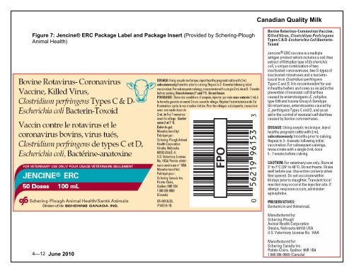 Canadian Quality Milk On-Farm Food Safety Program - Centre ...