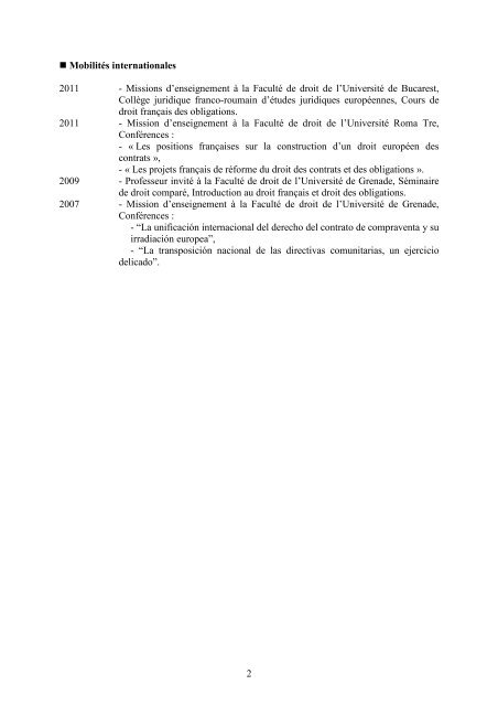 Curriculum Vitae - Grerca