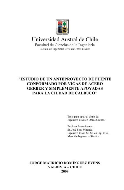Capatulo I Cybertesis Uach Universidad Austral De Chile