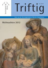 Triftig 2012-4 PDF - Dreieinigkeitskirche MÃ¼nchen Bogenhausen