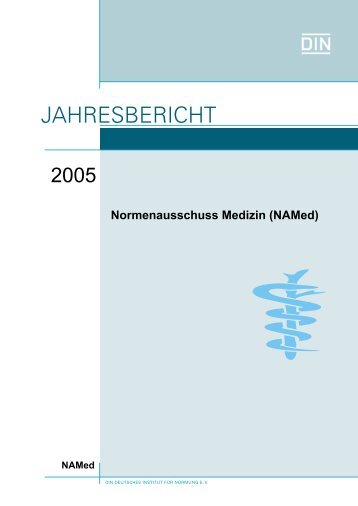 JAHRESBERICHT - NASG - DIN Deutsches Institut fÃ¼r Normung e.V.