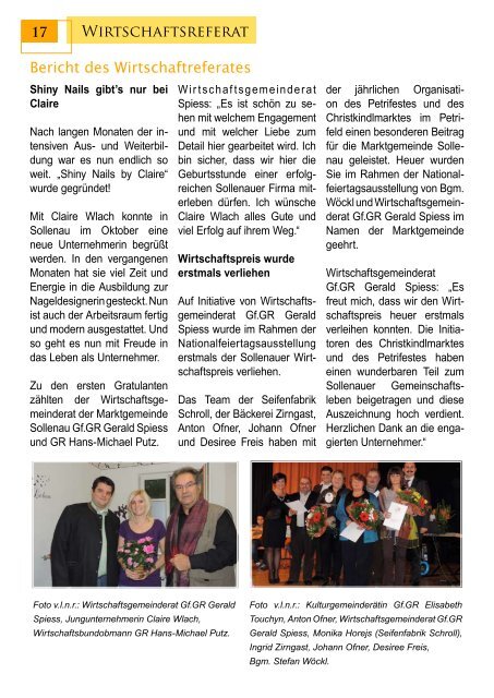 Gemeindezeitung - Sollenau