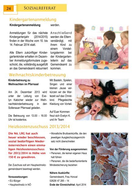 Gemeindezeitung - Sollenau