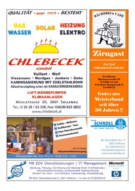 Gemeindezeitung - Sollenau