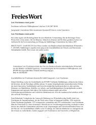 Freies Wort erschienen am 12.09.2007 (pdf) - Frischmann ...