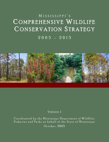 MS Comprehensive Wildlife Conservation Strategy